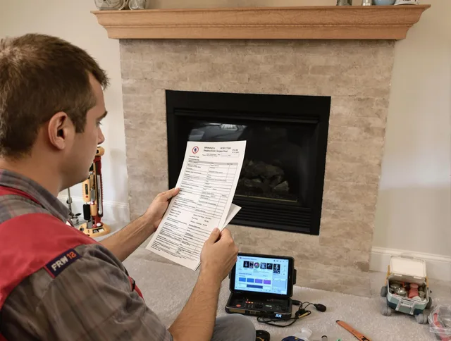 Thorough chimney inspection by Aurora Chimney Sweep in Aurora, OH